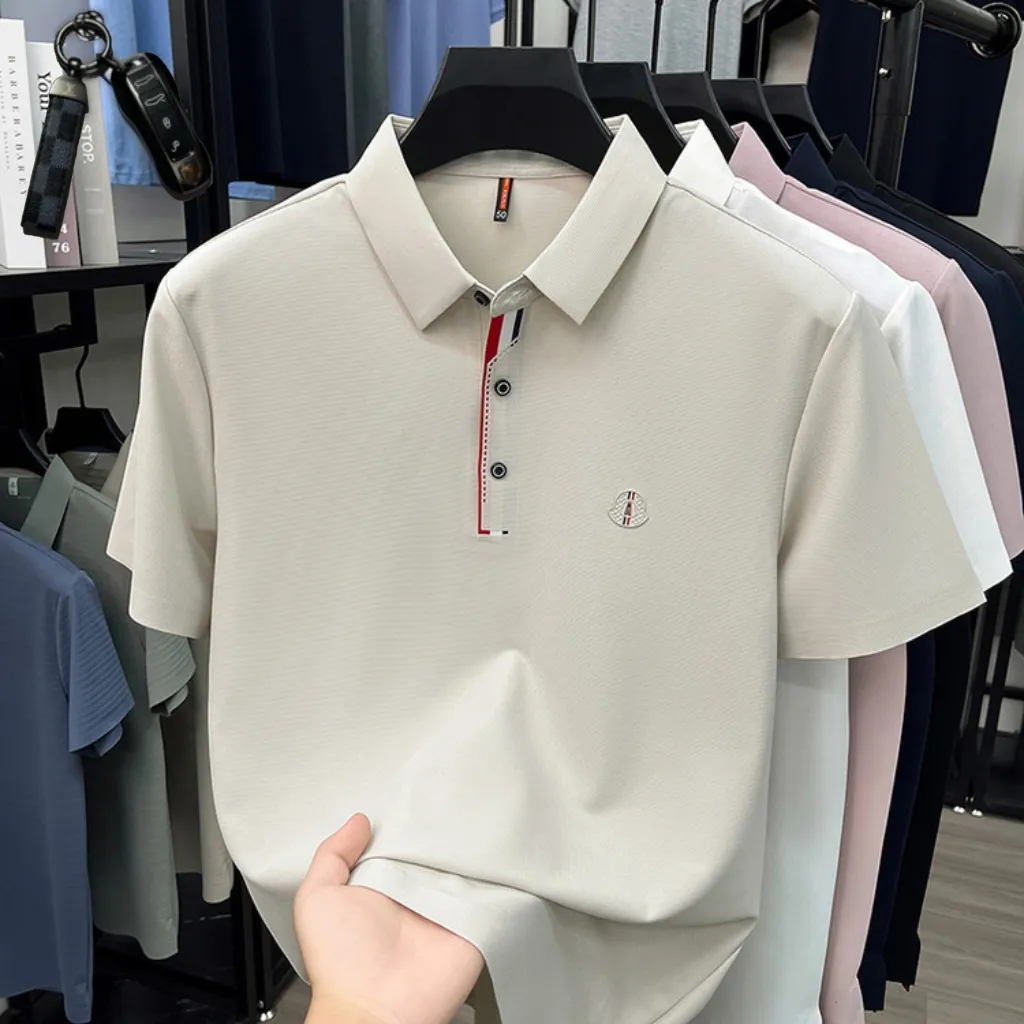 P140🎁 🔑26 Quality POLO ， Quality ，100% Breathable ， LOGO， ⚡️ T ⚡️ ， ！Sizes：M-4XL（ 210 、 。